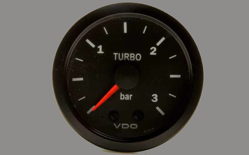 3Bar Mechanical Turbo Boost Gauge